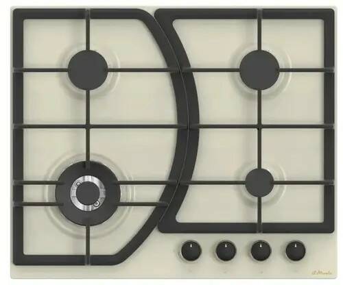 IL MONTE   варочная  панель газовая   BH-653E IVORY RUSTICO   /////////////021023