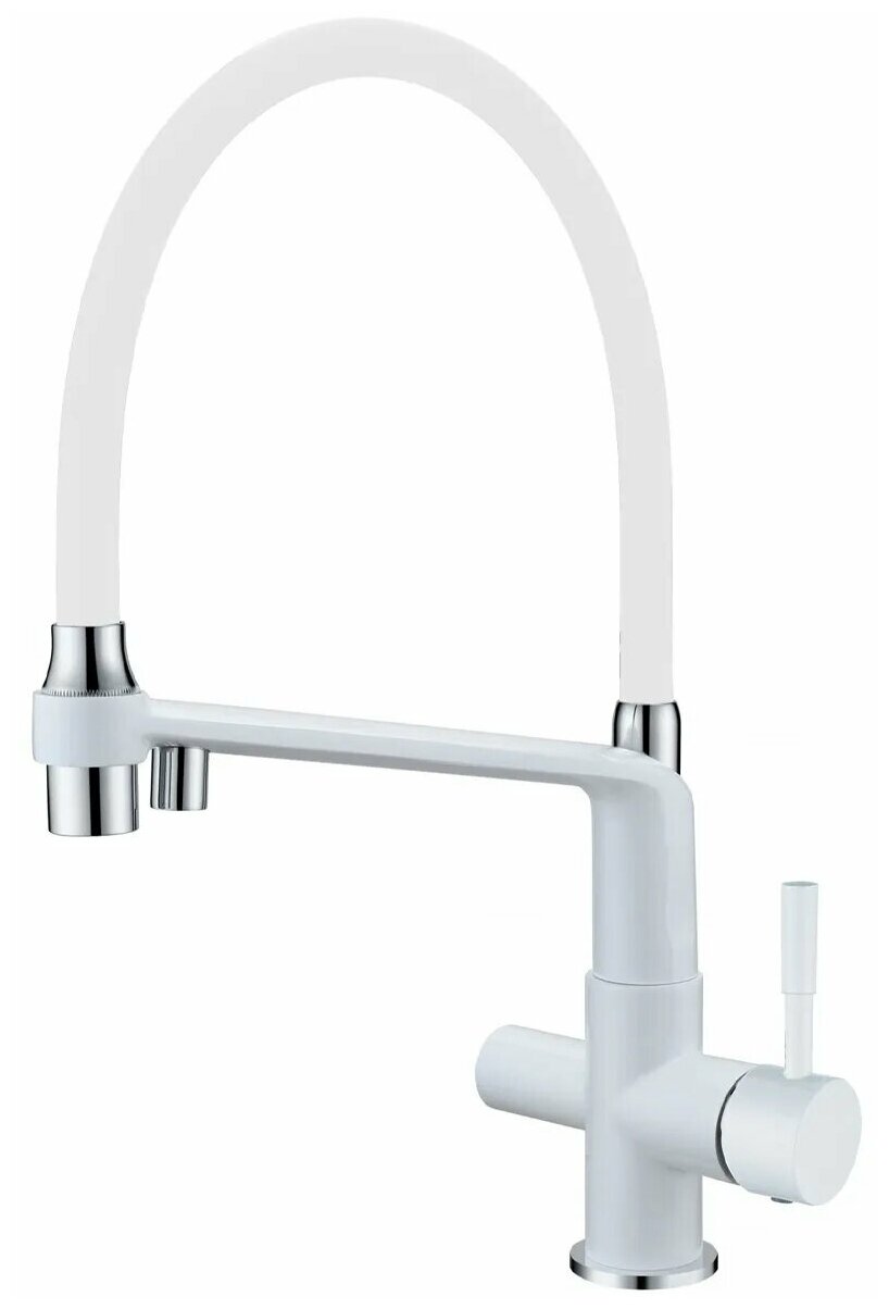 KERN смеситель для кухни 2094 white   +фильтр   /8      