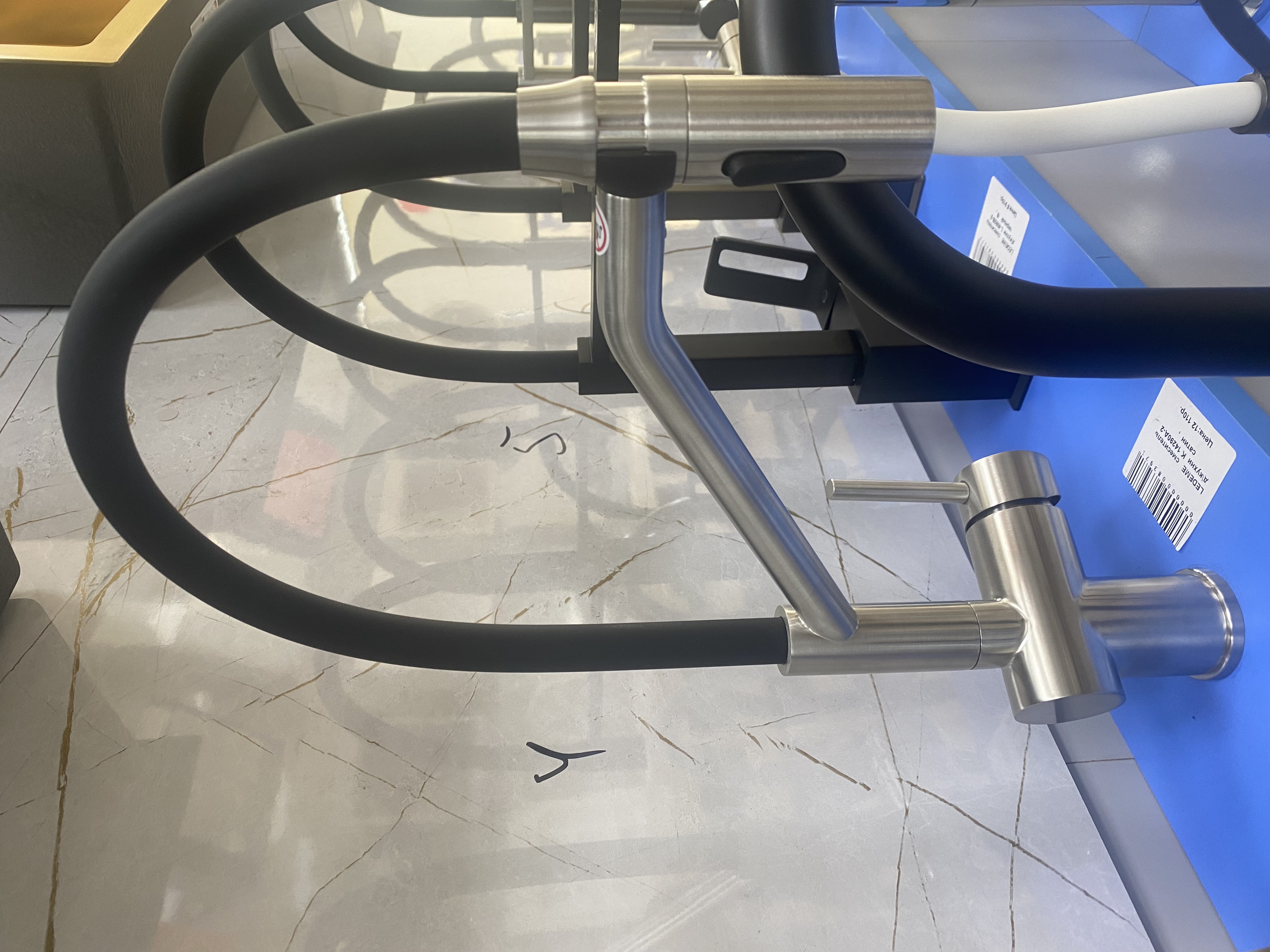 LEDEME смеситель д\кухни  K 14292А-2  сатин   /8 _ 