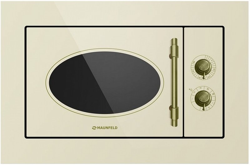 MAUNFELD  микроволновка встраиваемая  JBMO.20.5 GR IB   беж, стекло 