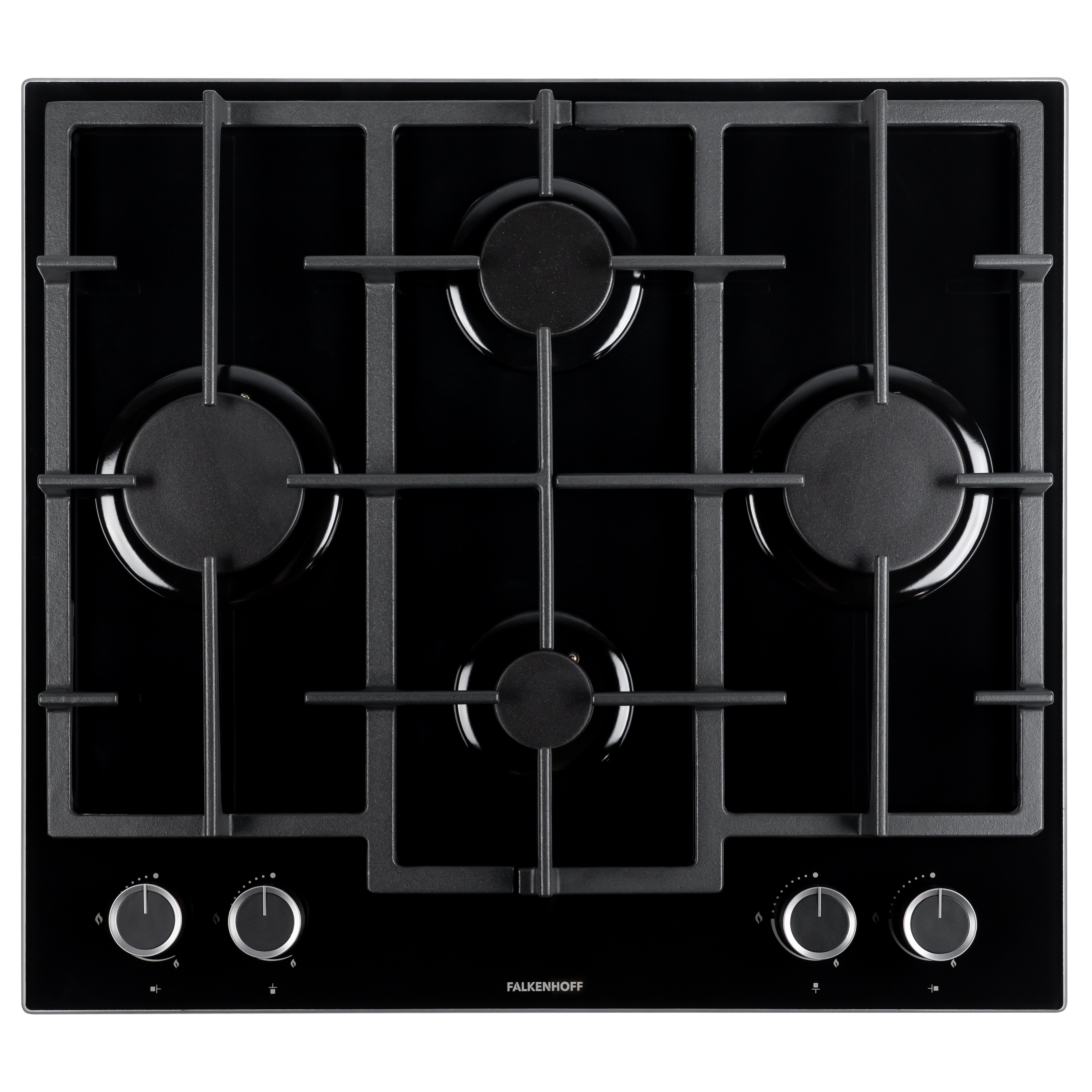 AXELDORF  варочная панель газовая GH-0629-2 BLACK LUXE   черн/черн.