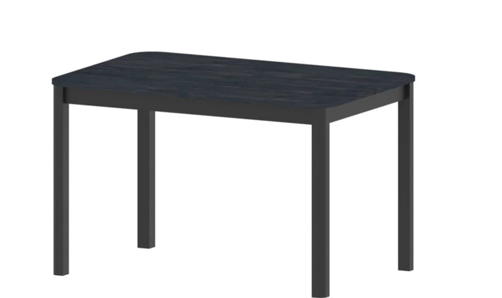 Стол ФИЛЛЕР ламинат (1100х740) SOLID шелк. камень,кромка шелк. камень (опора 5 белый мат.)