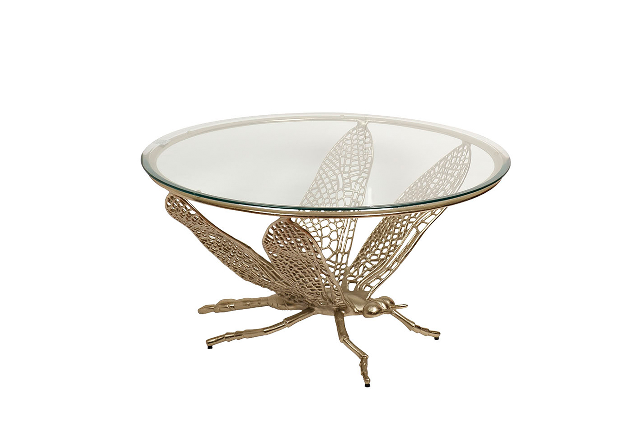 Стол журнальный круг. СТРЕКОЗА   (d 84*44см)