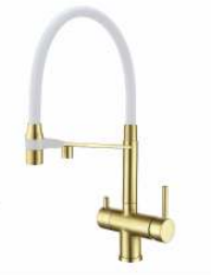 KERN смеситель для кухни 2074 mat gold   +фильтр   /8