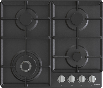 GORENJE варочная панель газовая  GW 641 EXВ   черн.эксп.  