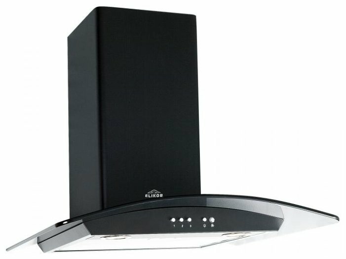 Зонт вытяжной ELIKOR Аметист 50П-430-К3Г	черный/тонир.гал        50см