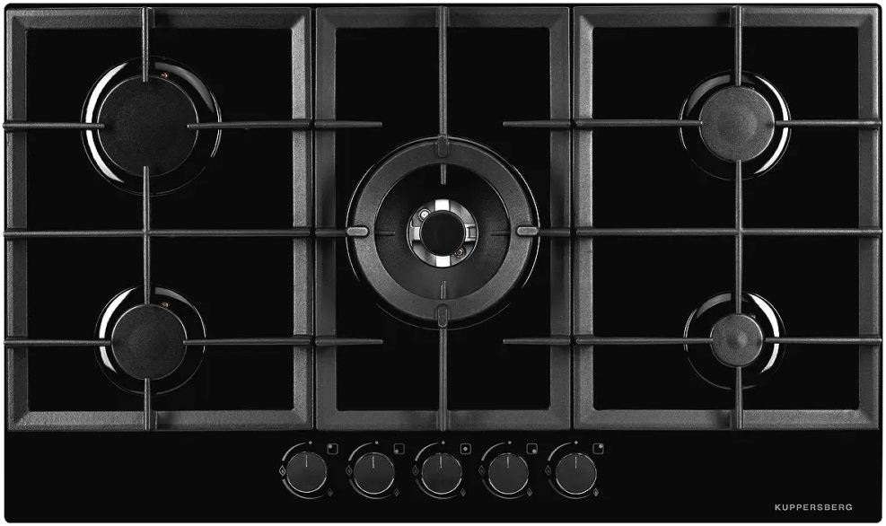 KUPPERSBERG  варочная панель газовая   FG 95 B    черн./стекло, 90см   
