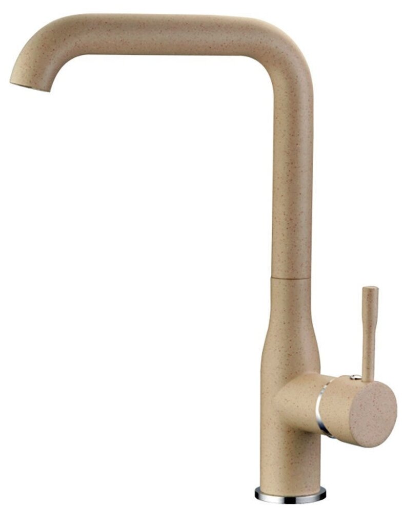 LEDEME   смеситель д\кухни  L 4698 М  бежевый   /10    