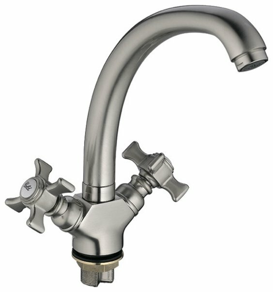 LEDEME   смеситель д\кухни  L 5911A  сатин  п/о    