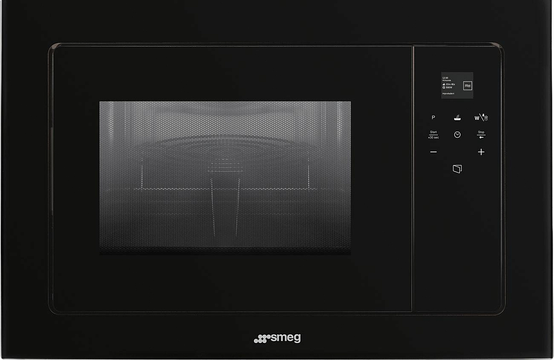 SMEG  микроволновка встраиваемая  FMI120B3   черн. 