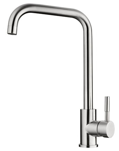 LEDEME   смеситель д\кухни  L 4998-4  нерж