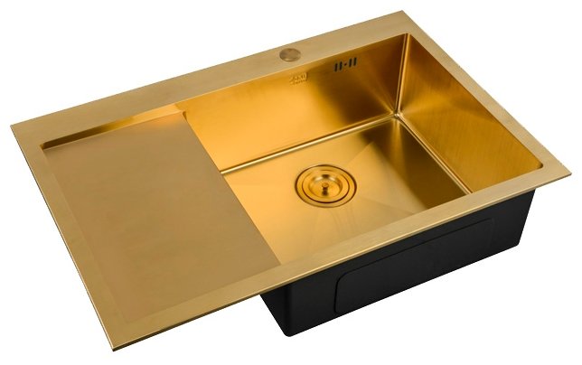 ZORG  мойка для кухни BRONZE  SZR 7851-R           правая +