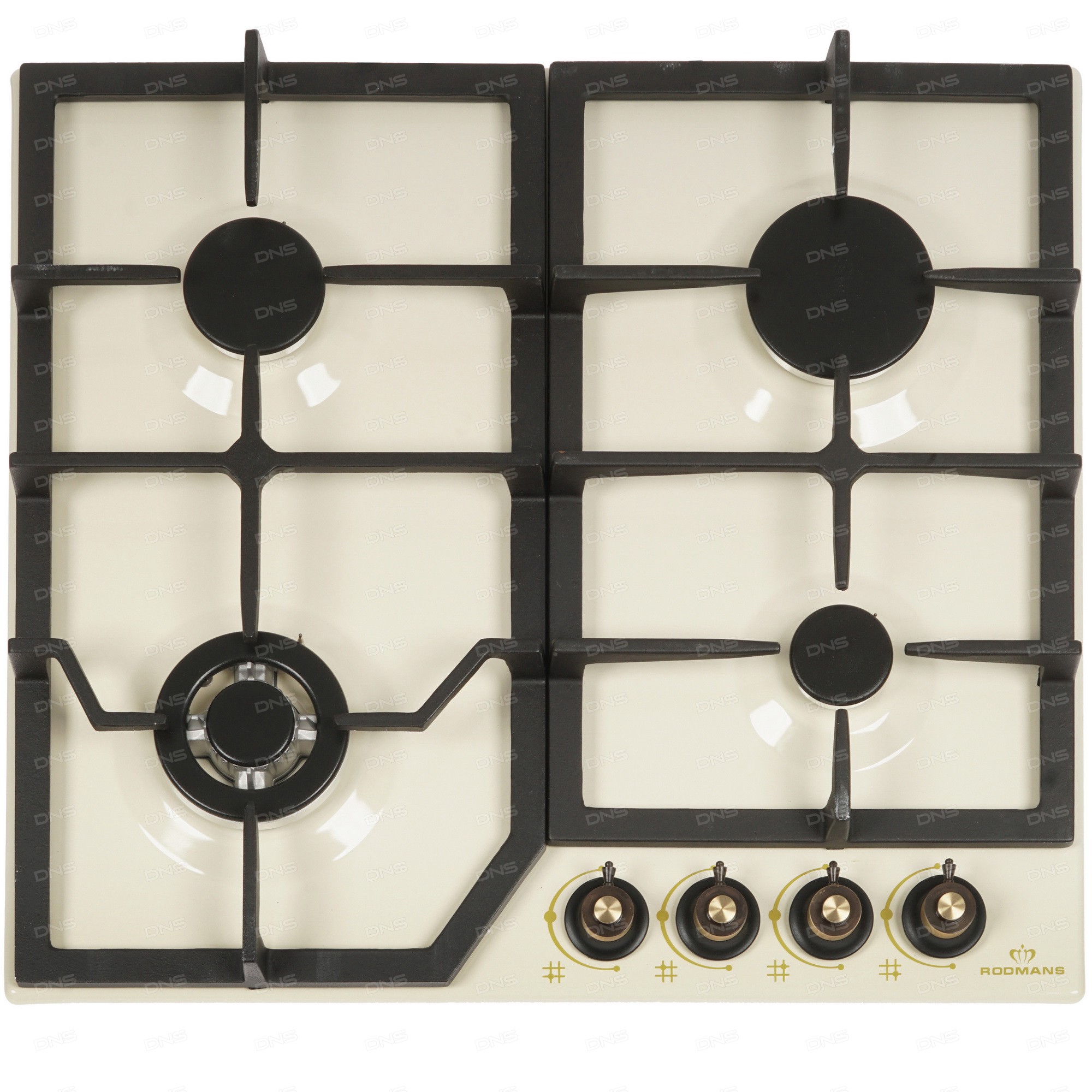 RODMANS  варочная панель газовая   BHG 6401 TD S OW     газ. контроль