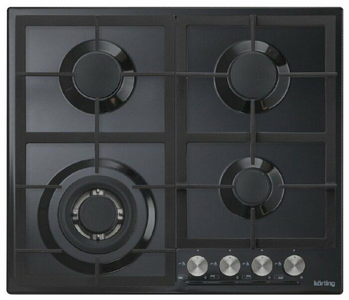 KORTING   варочная панель газовая   HG 665 CTN   черн.