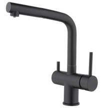 KERN смеситель для кухни 2062 black   +фильтр   