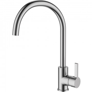 LEDEME   смеситель д\кухни  L 4299 А  сатин   /10  