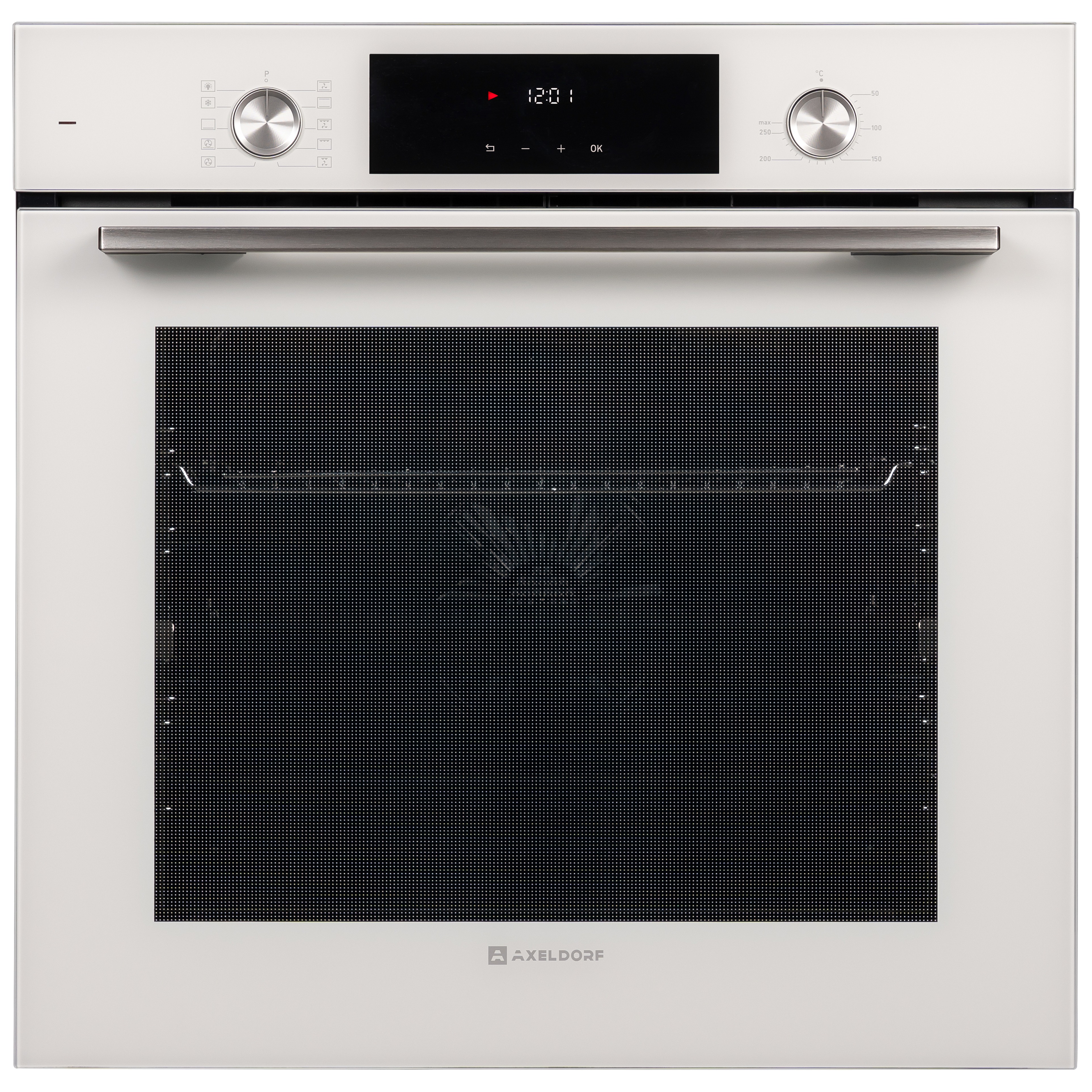 AXELDORF  духовой шкаф электрический   BN-81-3 WHITE LUXE  белая,стекло