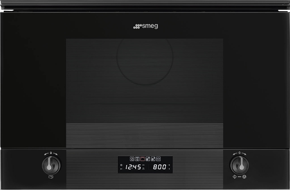 SMEG  микроволновка встраиваемая  MP122B3   черн. 