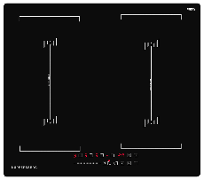 KUPPERSBERG варочная панель индукционная   ICD 601    бел. _   снято с пр-ва