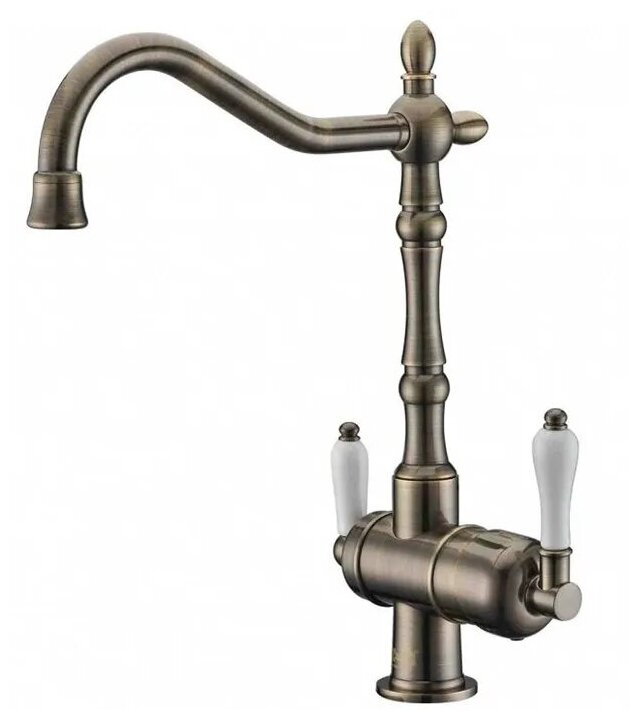 ZORG смеситель + кран д/фильтра   ZR 326 YF ANTIQUE