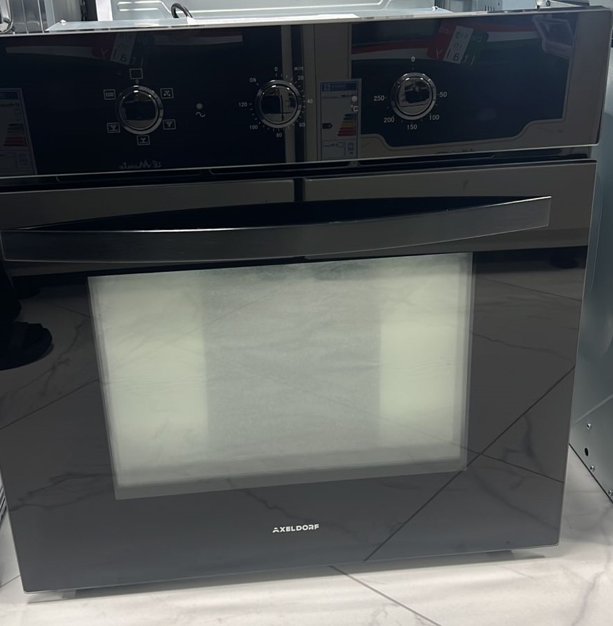 AXELDORF  духовой шкаф электрический   BN-62-2 BLACK GLLASS     черная,стекло   НОВИНКА