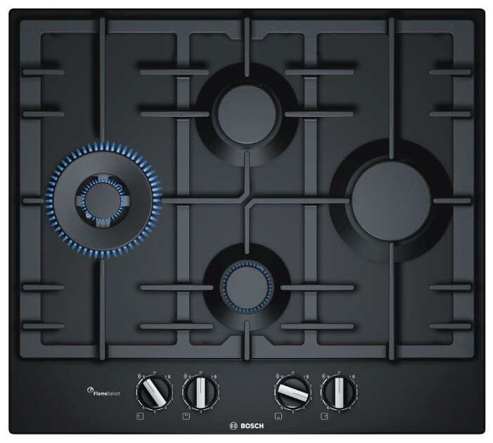 BOSCH  варочная панель газовая    PCI 6A 6 B 90R    черн, ромб
