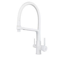 KAISER  смеситель для кухни  Viko   5604    бел./бел.   +чистая вода      10*  +