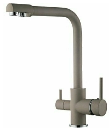 смеситель кухонный + фильтр   R 43053-20 песок          *10        